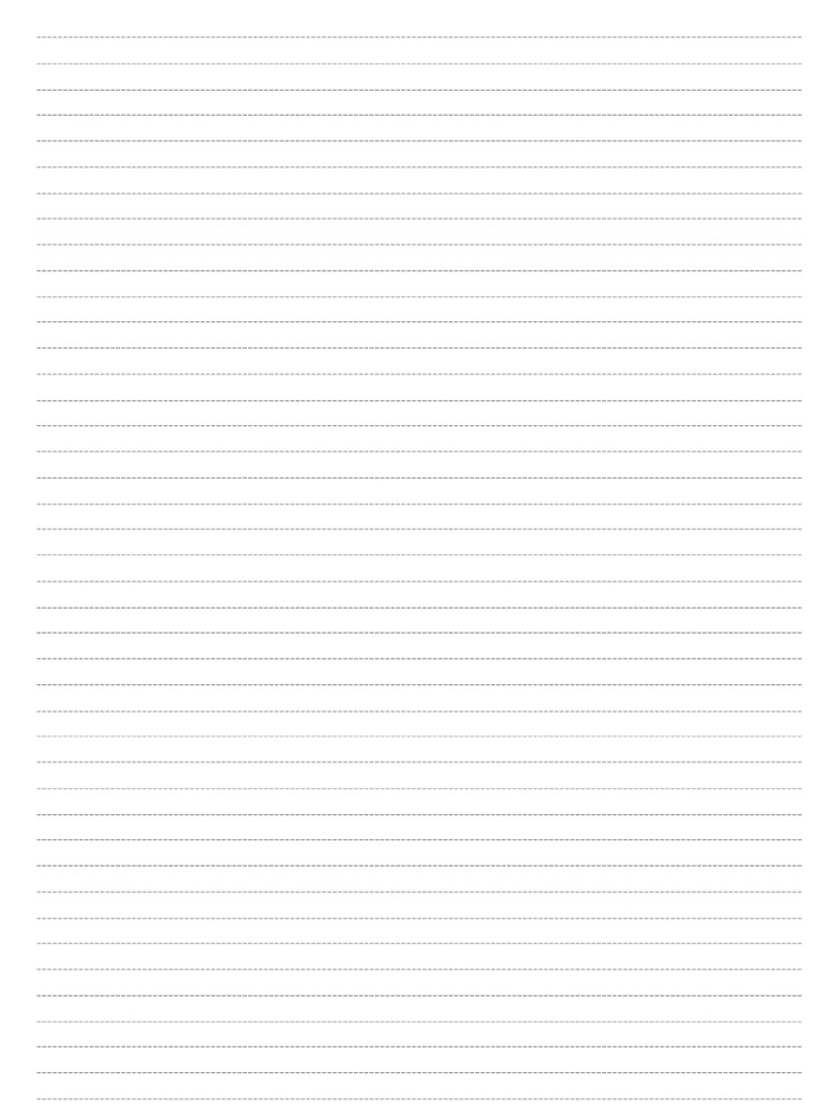 Simple A4 Lined Paper | PDF