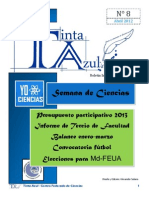 Boletín Informativo Del CFC Tinta Azul N°8-Año 1