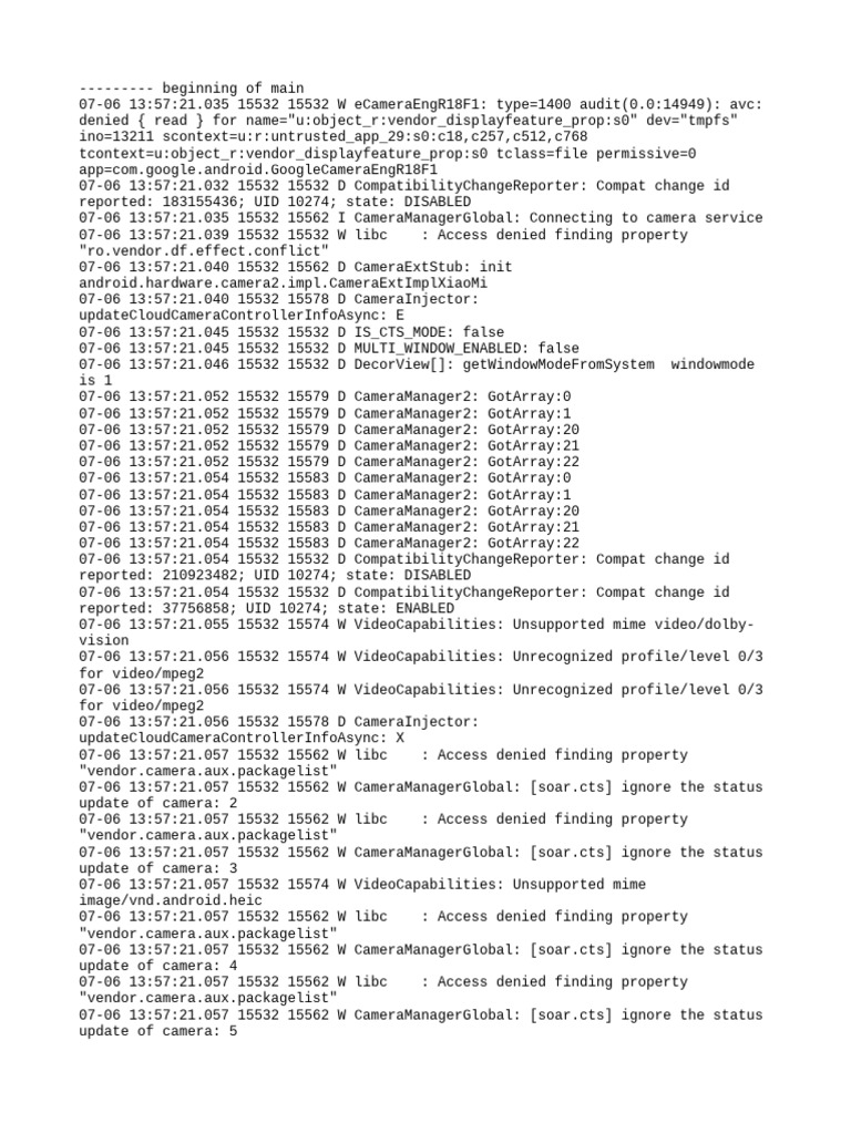 Log Cat 1751799440978 | PDF | Computer Programming | Computing