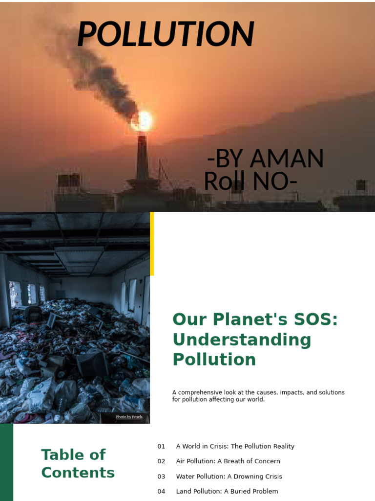 Our Planets SOSUnderstanding Pollution 5 e 16 C 2 e 860092438 | PDF ...
