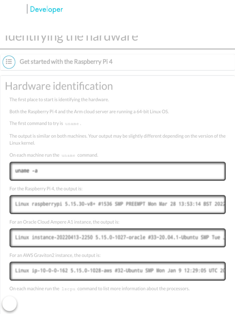 Identifying The Hardware - Arm Learning Paths | PDF | Cpu Cache ...
