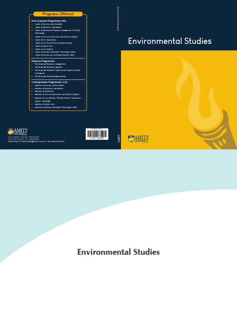 Environmental Studies F SEM II | PDF | Sustainability | Ecology