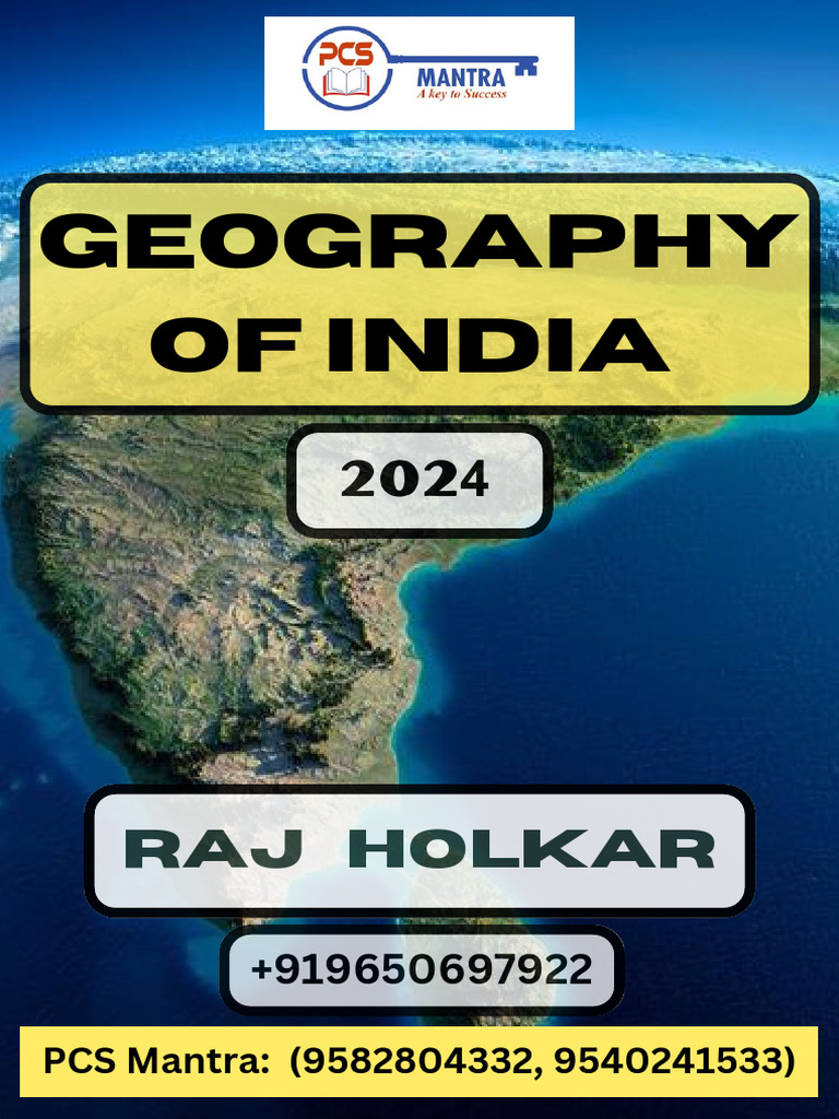 Geography of India Overview | PDF | Himalayas | Geology
