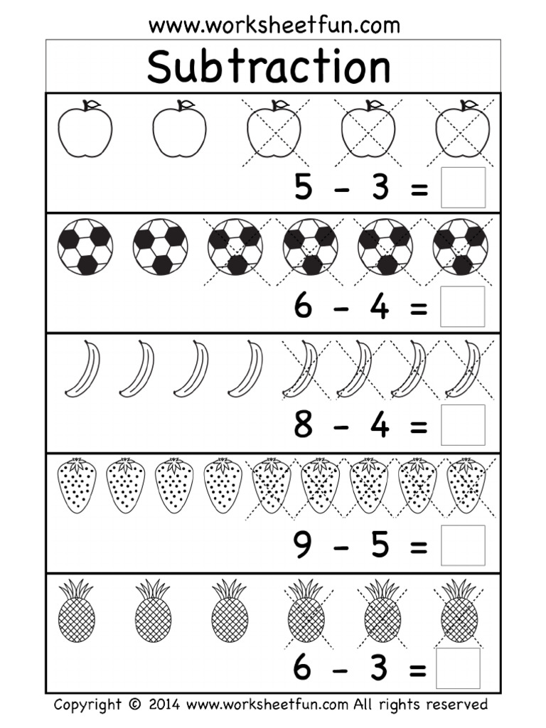 Subtraction Picture 14 2 | PDF
