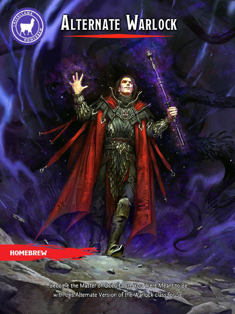 Alternate Warlock Class V3.0.0 PDF Dungeons & Dragons Gary Gygax 