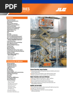 JLG ES Series Scissor Lift Specifications | PDF | Transport | Land Vehicles
