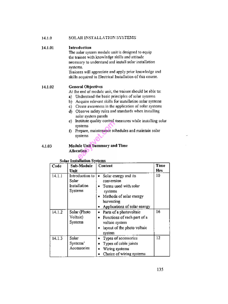 Solar Installation DEE | PDF