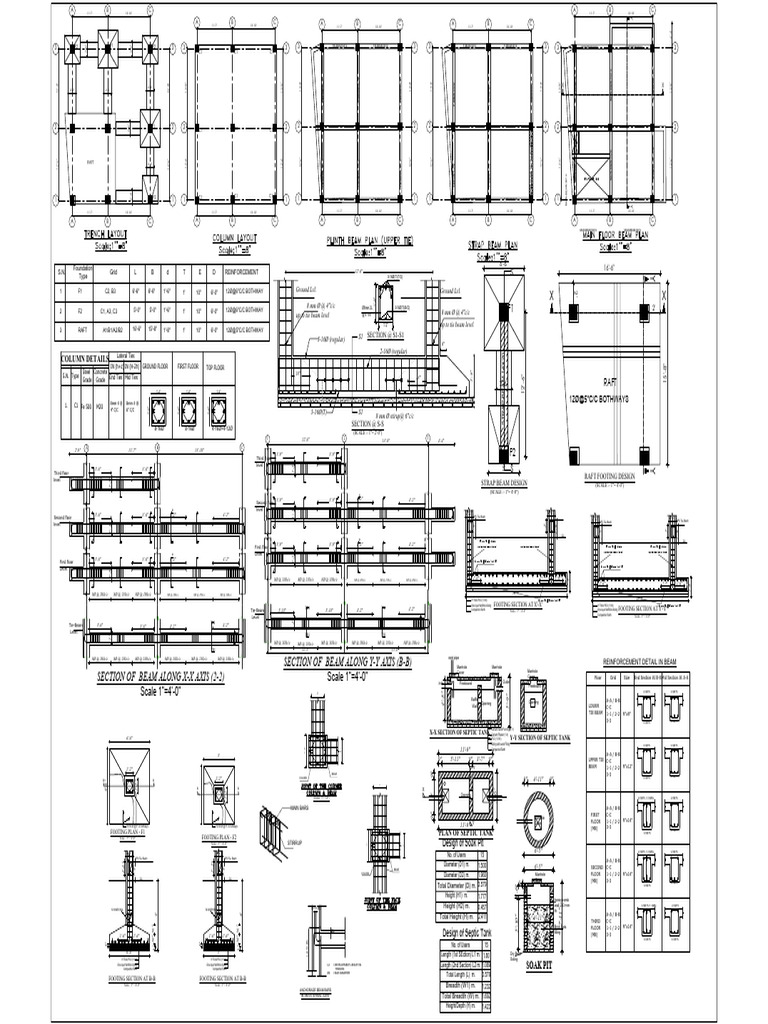 Structural Design and Reinforcement Details | PDF
