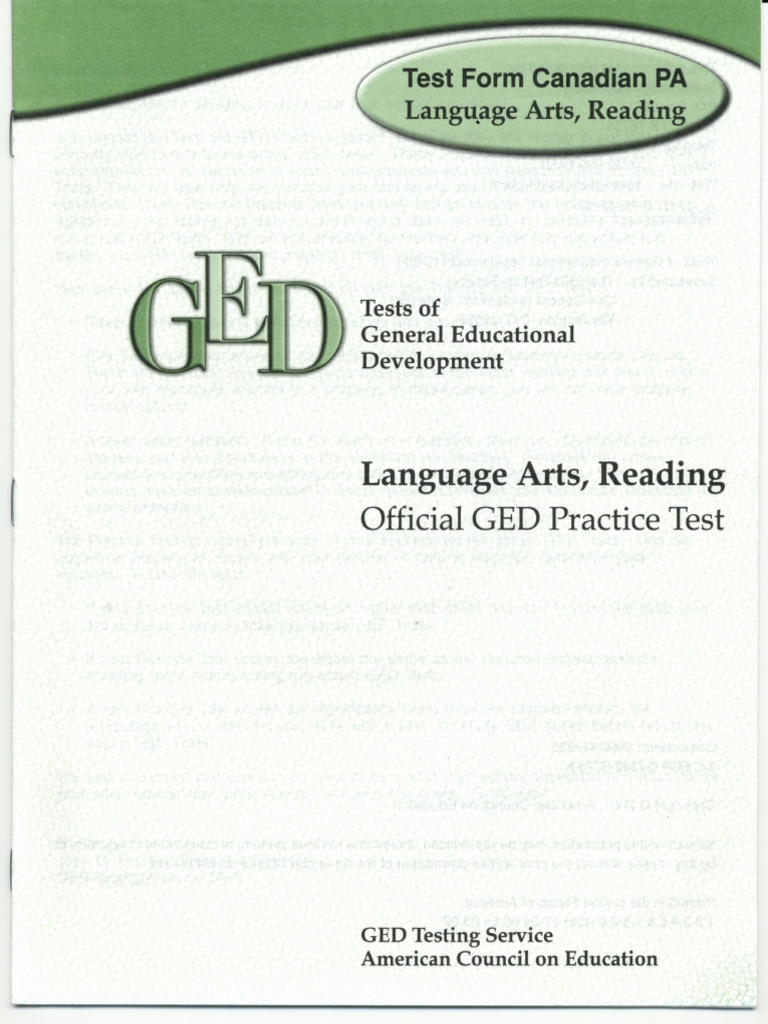 Canada Practice Pa Reading | PDF