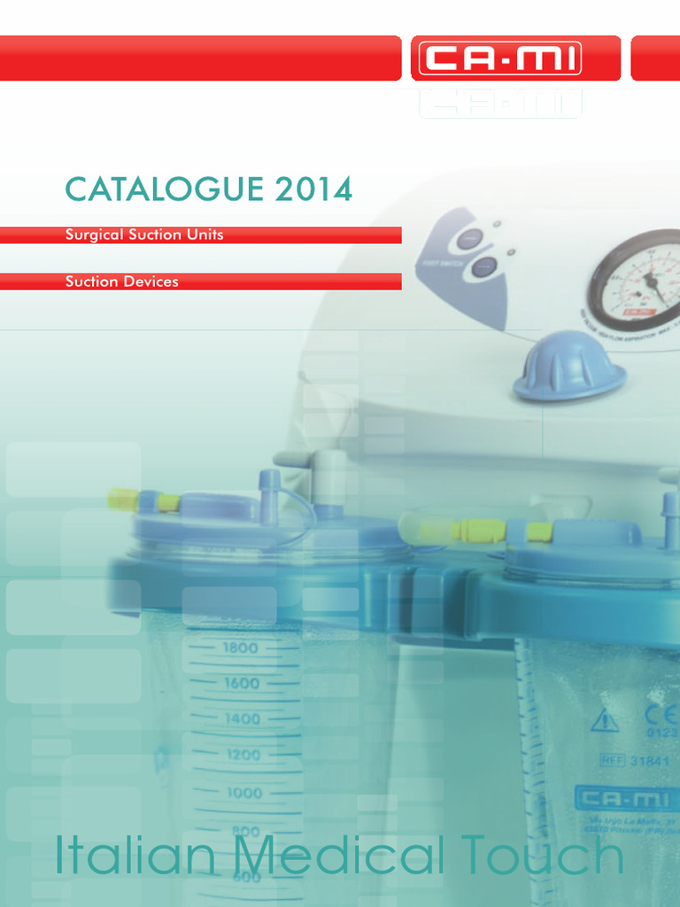 CA-MI Surgical Suction Units Overview | PDF | Mains Electricity | Pump