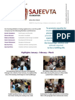 Sajeevta Newsletter 09april2012