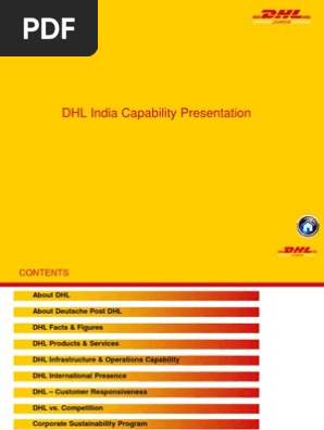 DHL India Capability 2010