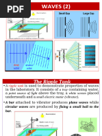 Ripple Tank Experiment Overview | PDF | Waves | Wavelength