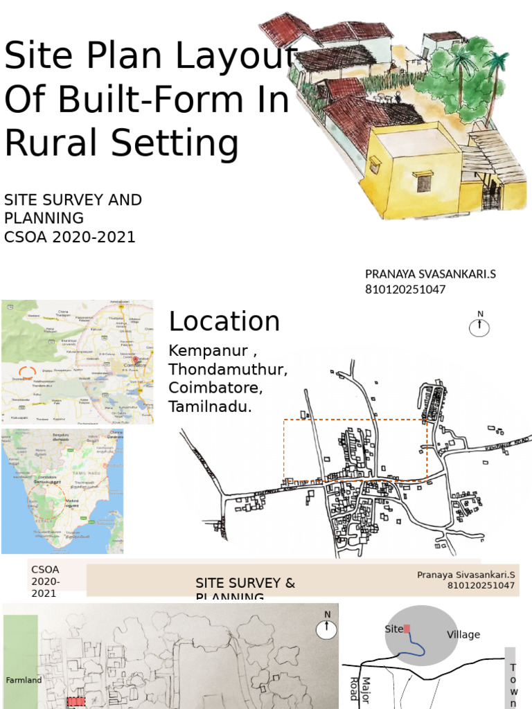 Rural Site Plan Layout Overview | PDF