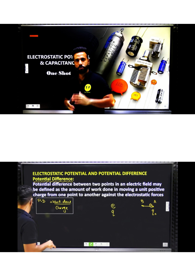 CH Electrostatic Potential and Capacitance | PDF