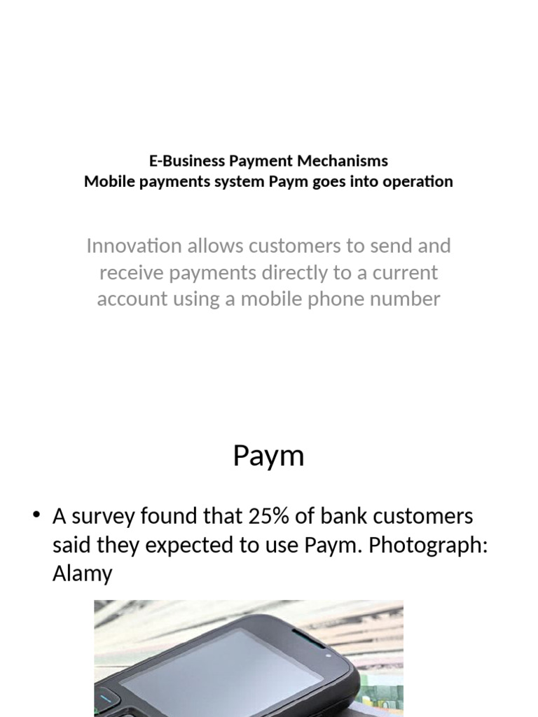 E-Business Payment Apps - Past, Present, Future | PDF | Paym | Debit Card