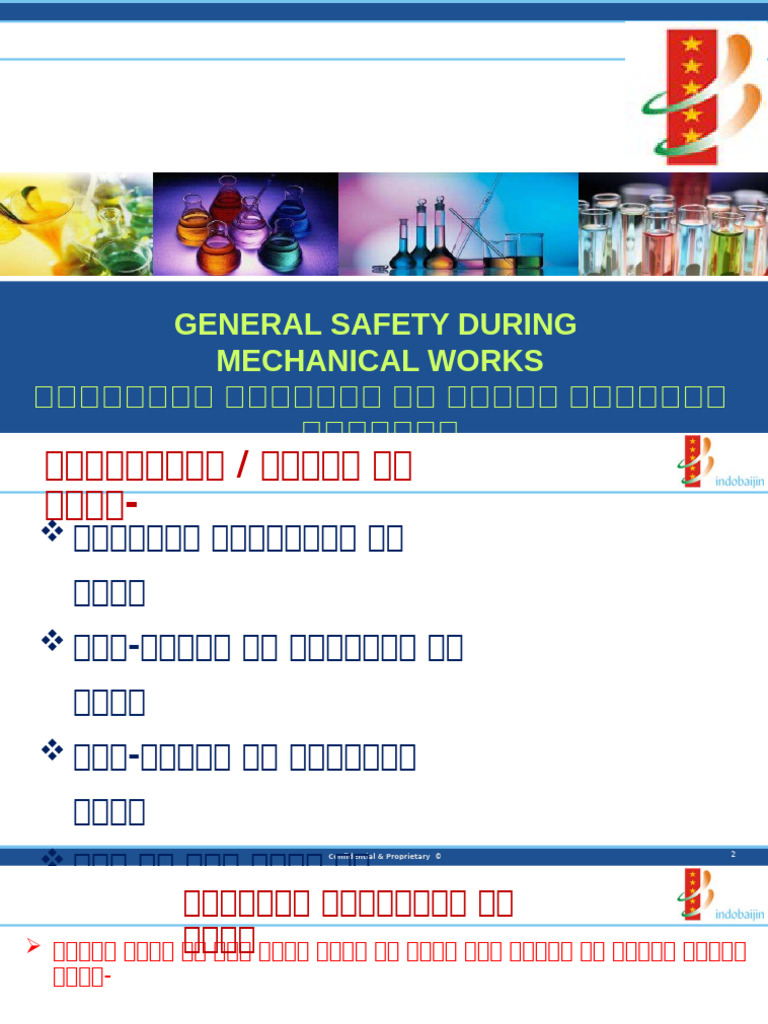 Mechanical General Safety | PDF
