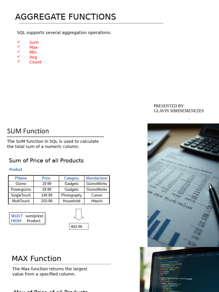 Sql-Session1 | PDF | Mathematics