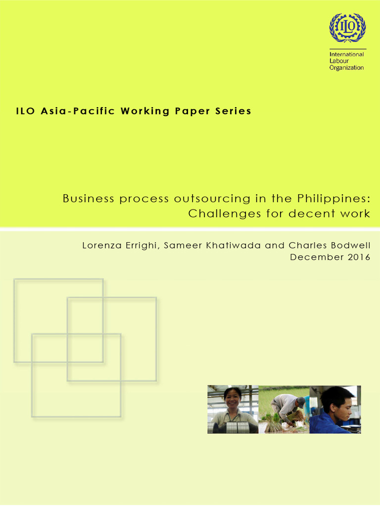 BPO in the Philippines: Decent Work Challenges | PDF | Outsourcing ...