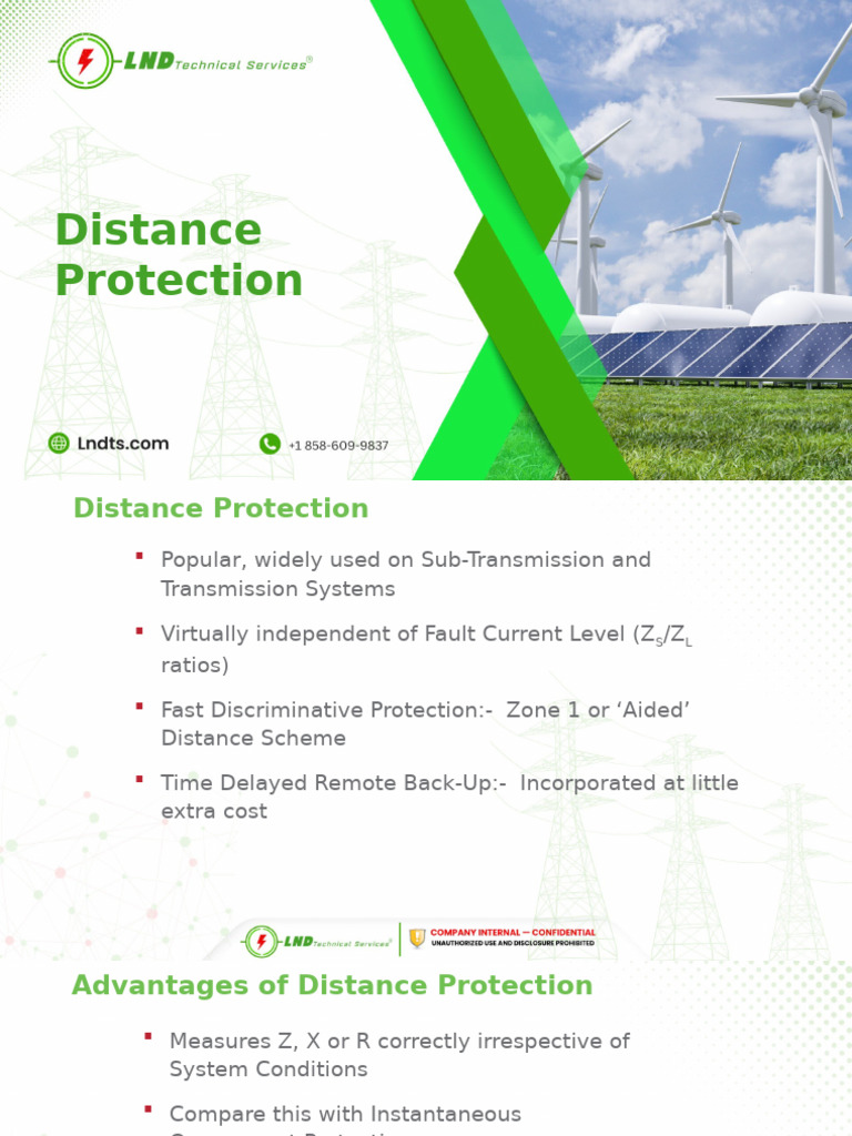 Distance Protection in Power Systems | PDF | Relay | Electronic Engineering