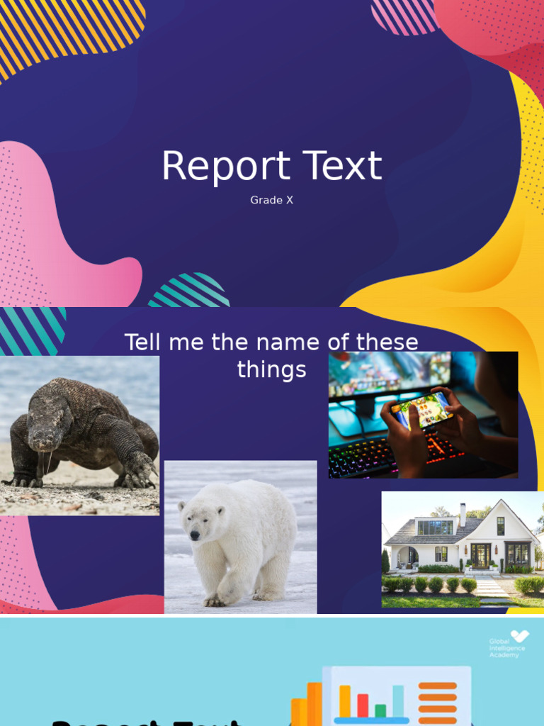 Grade X Report Text Assignment Guide | PDF