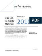 CIS Security Metrics v1.1.0