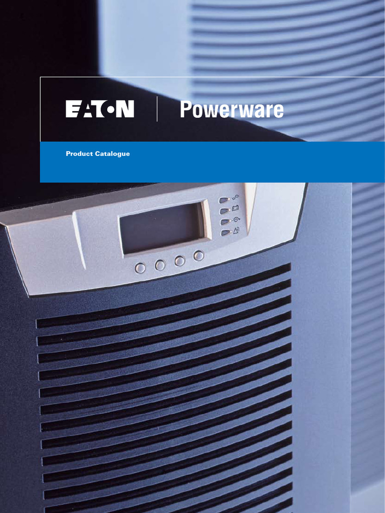 Eaton Powerware Solutions Overview | PDF | Usb | Alternating Current