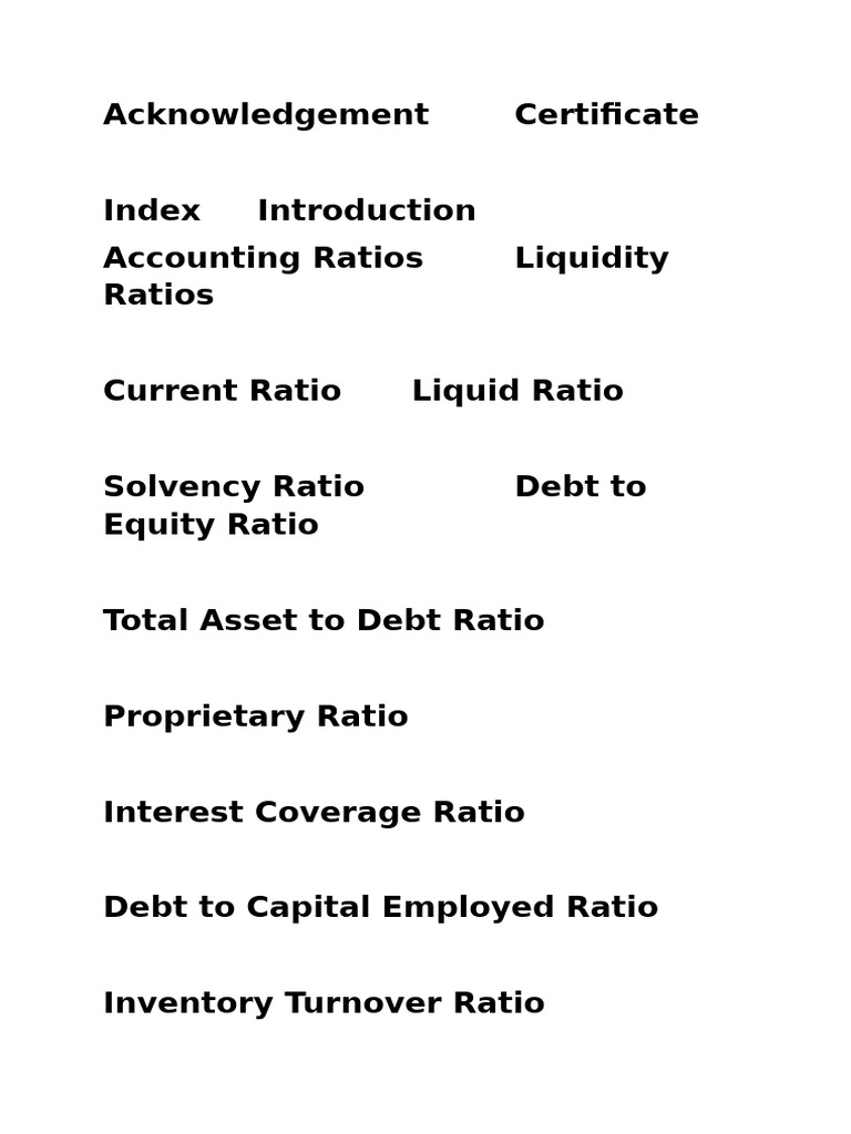 Acknowledgement Certificate Index | PDF
