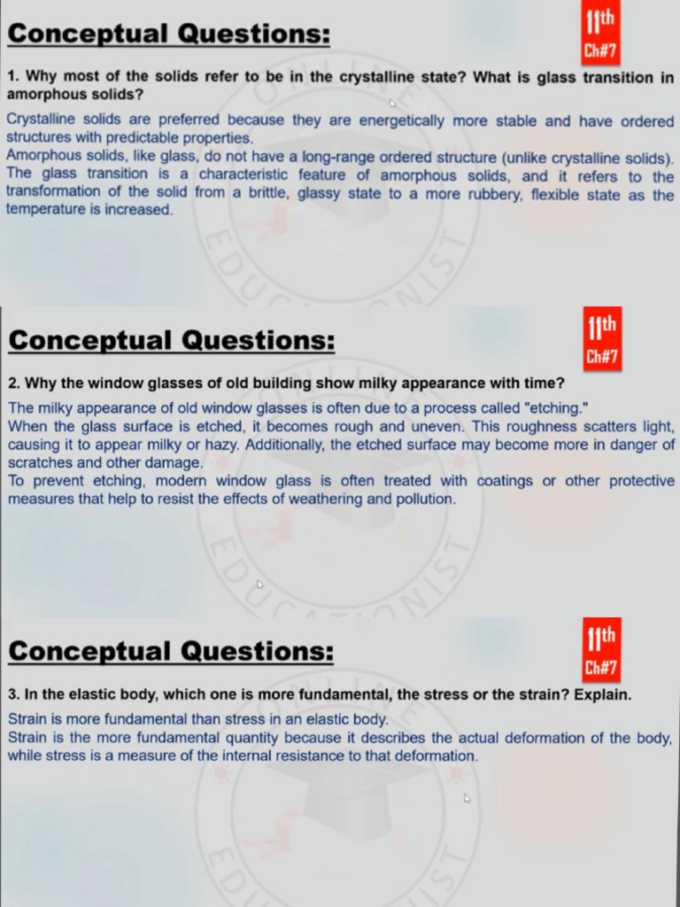 Understanding Crystalline and Amorphous Solids | PDF | Deformation ...