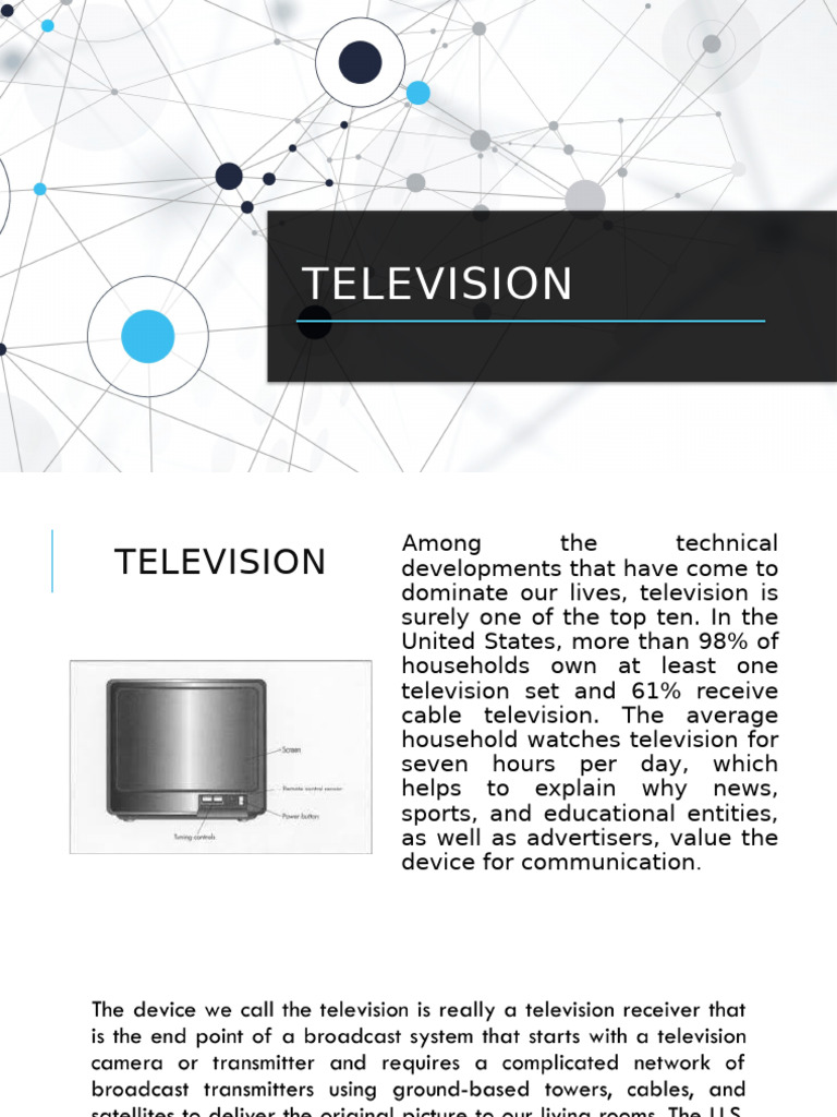 Overview of Television Components | PDF
