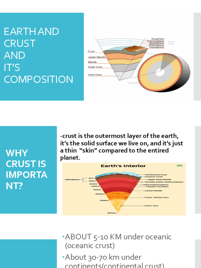Earth's Crust: Composition and Importance | PDF