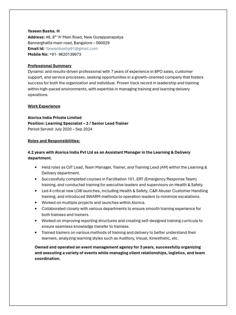 Yaseen Basha Resume 2025 PDF - 1