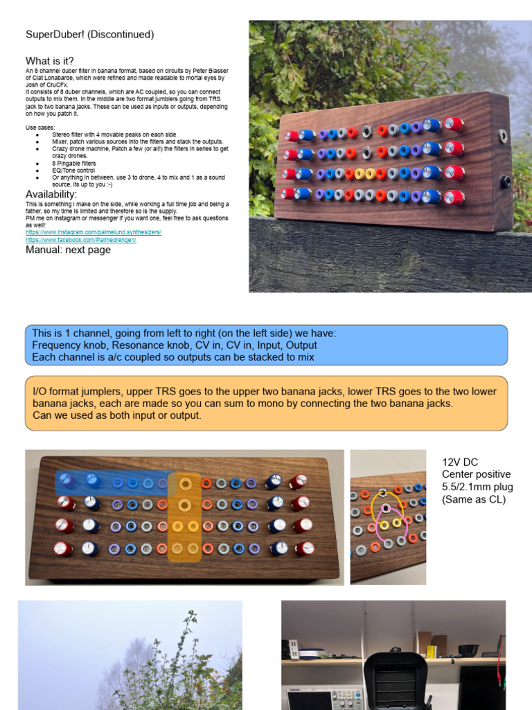 SuperDuber: 8-Channel Duber Filter | PDF