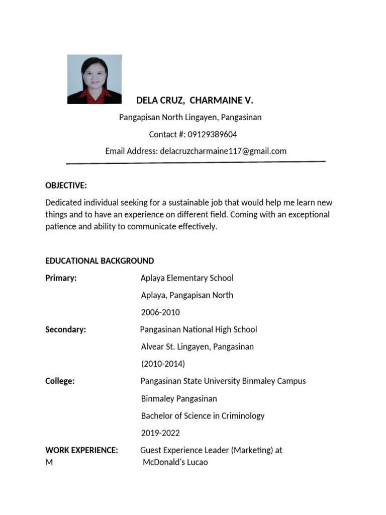Resume Karen PDF - 1
