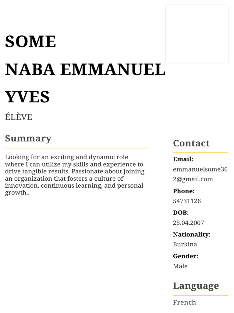 SOME Resume 292 PDF - 1