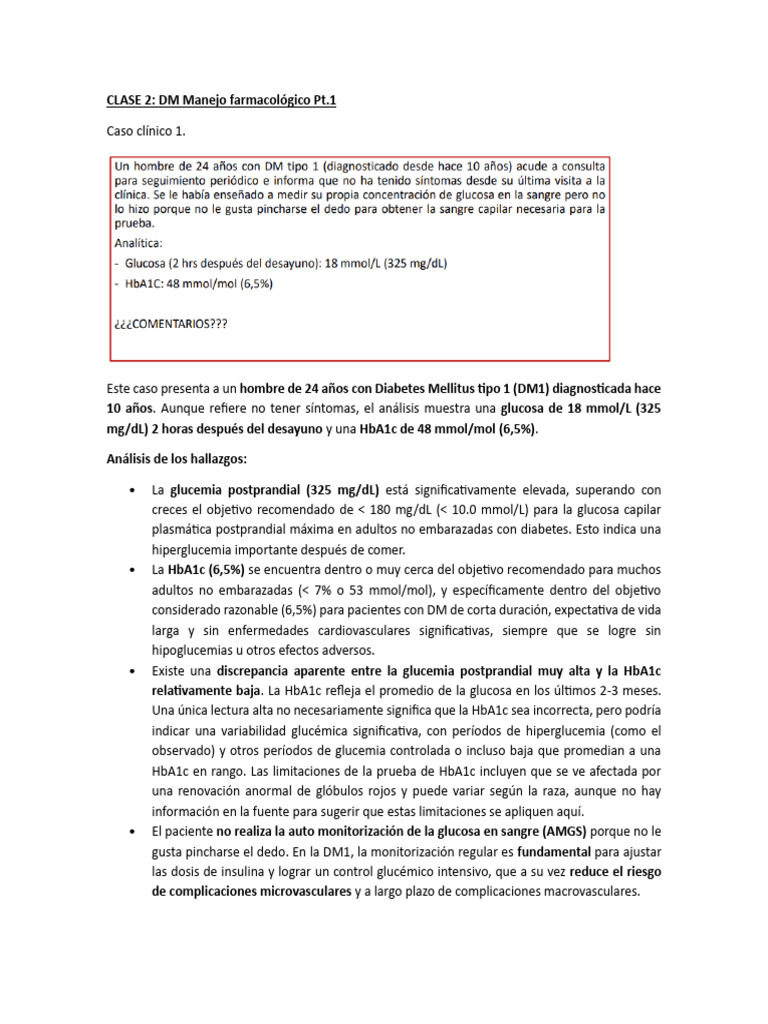 DM Manejo Farmacológico pt.1 | PDF | Diabetes | Cirrosis