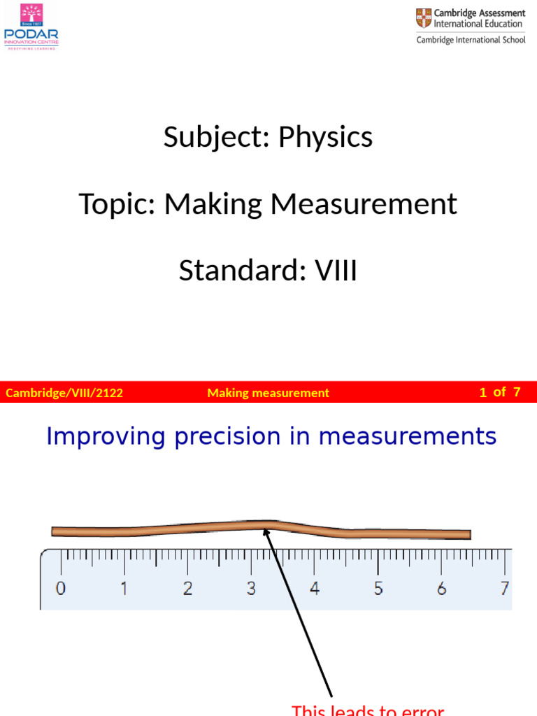 Understanding Measurement Techniques | PDF
