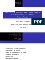 Utilización de Trifonemas Como Modelo Acústico para El Reconocimiento Del Habla