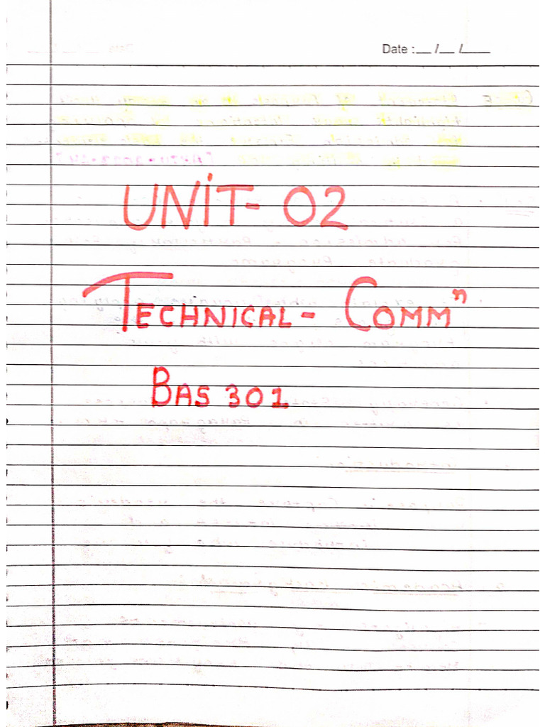 Unit 02 TC Notes | PDF