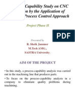 A Process Capability Study On CNC Operation by The Application of Statistical Process Control Approach