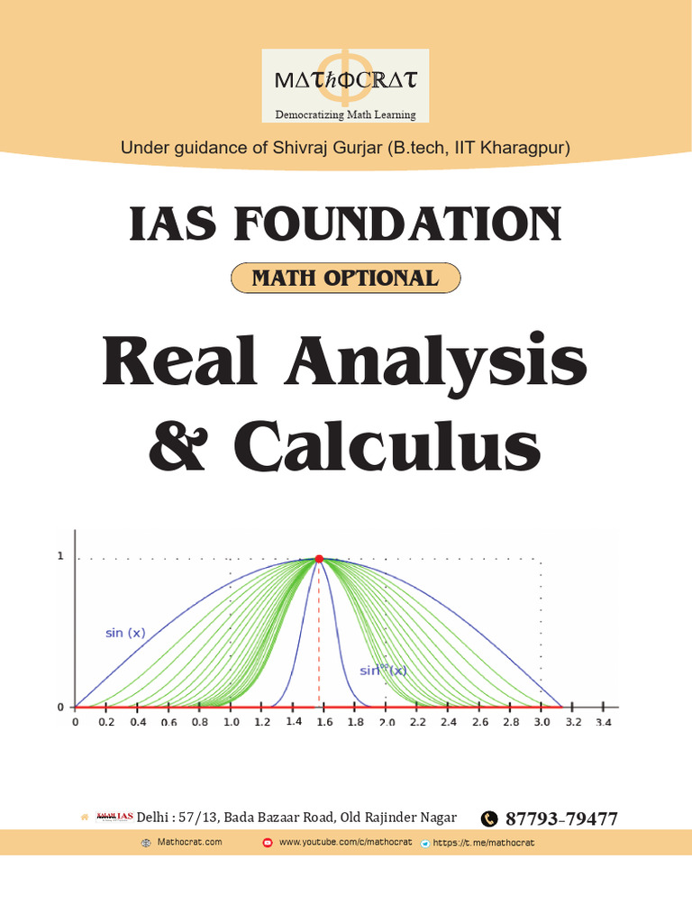 Mathocrat IAS Math Optional Course | PDF