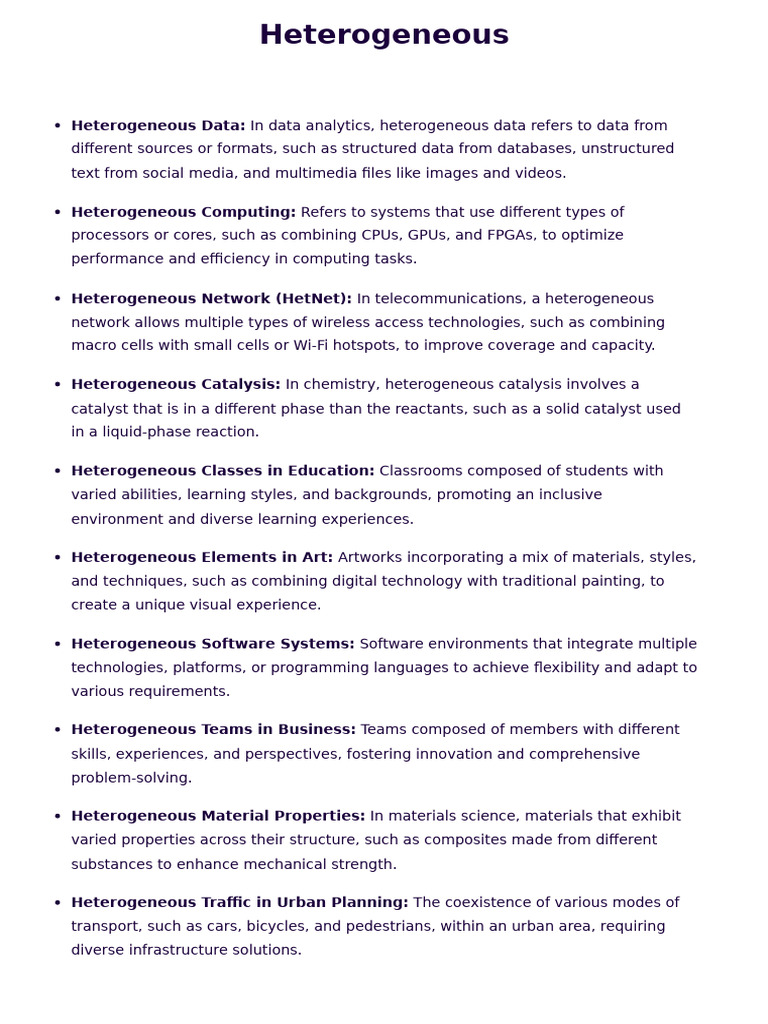 Understanding Heterogeneous Systems | PDF