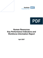 Human Resources Key Performance Indicators and Workforce Information Report