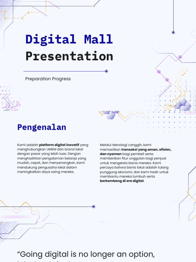 Digital Mall: Solusi UMKM Kota Banjar | PDF