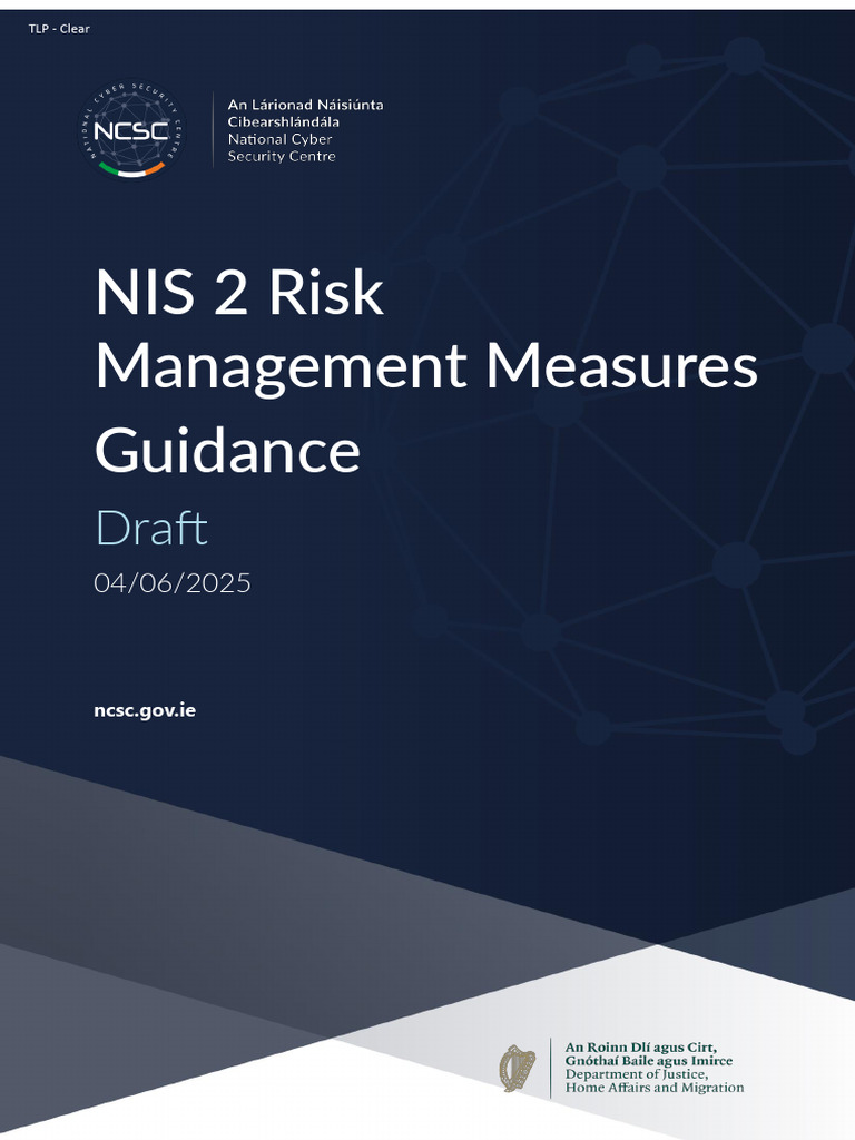 NIS 2 Directive Risk Management Guidance | PDF | Computer Security ...