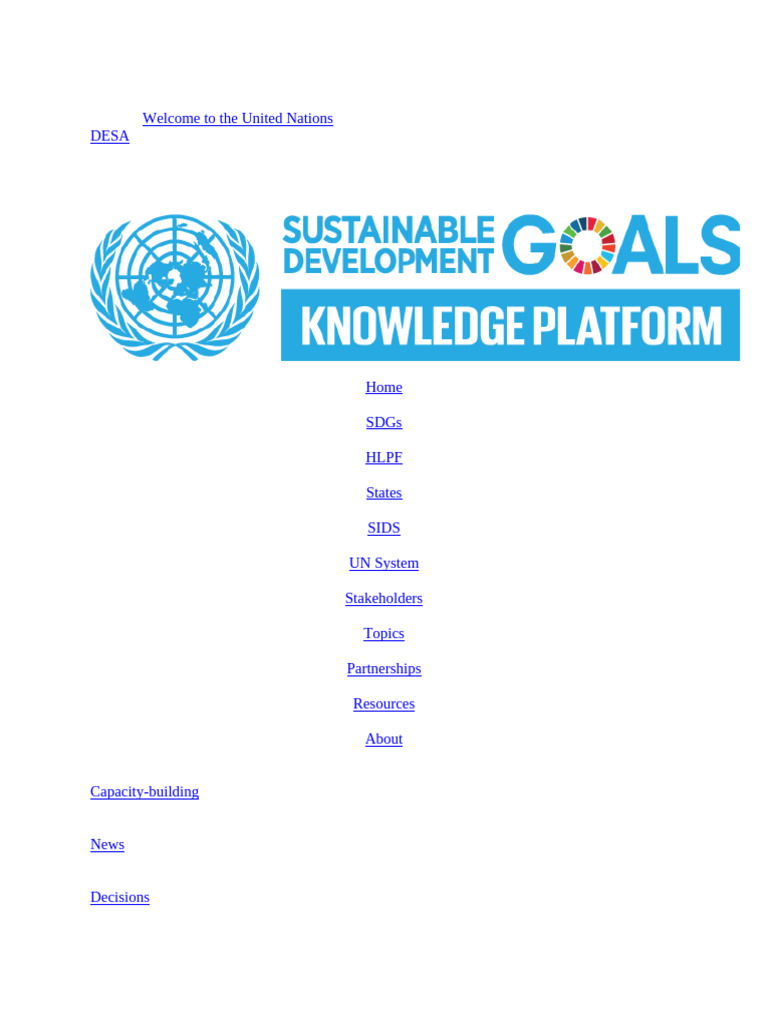 Capacity-Building for Sustainable Development | PDF | Capacity Building ...
