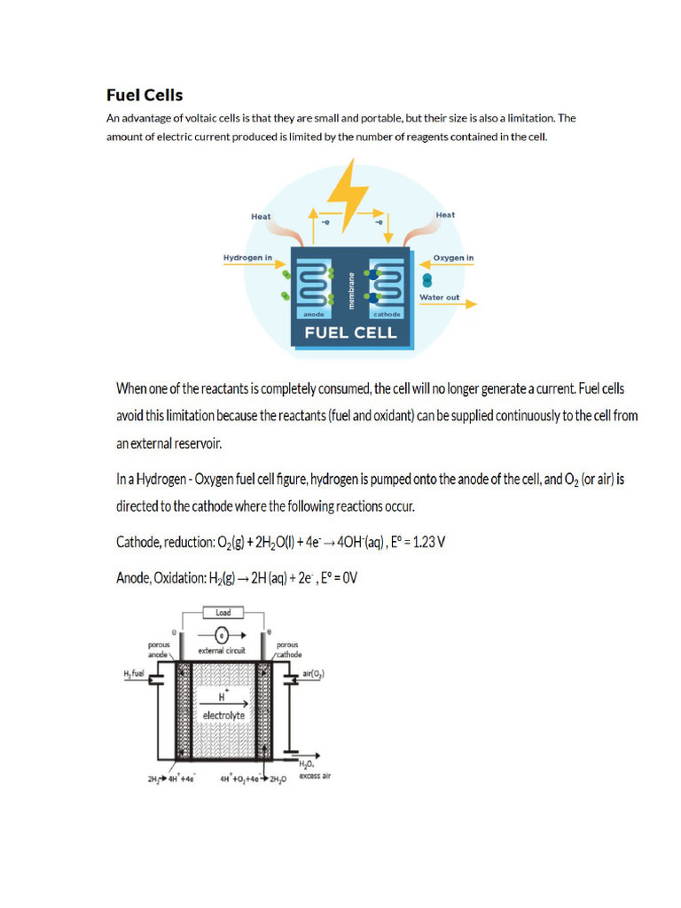 Fuel Cell | PDF
