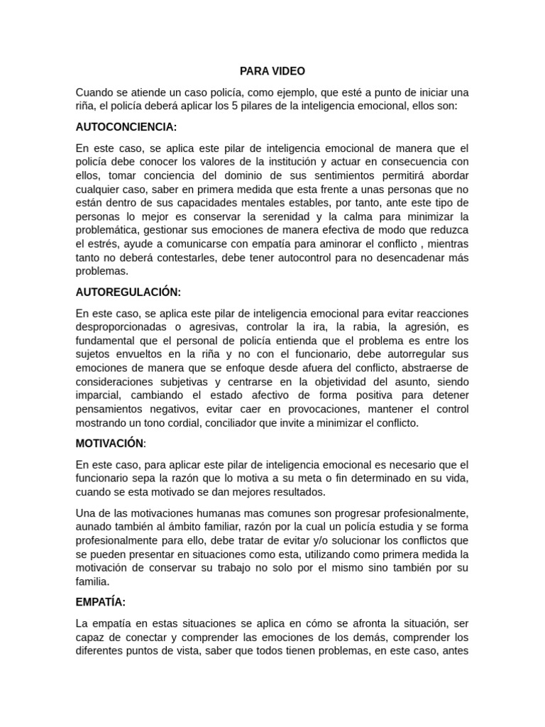 Inteligencia Emocional | PDF | Las emociones | Inteligencia emocional