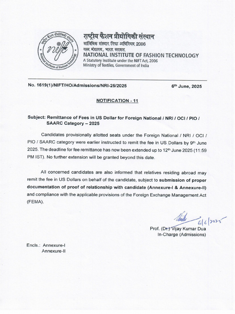 Notification 11 | PDF