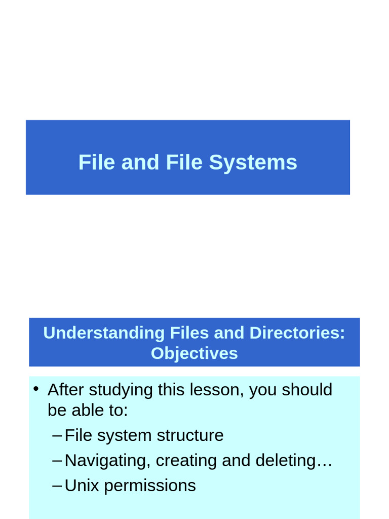 lec02 | PDF | Computer File | Directory (Computing)